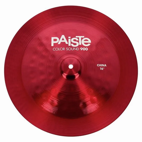 Paiste 16" 900 Color Sound China RED detail 2