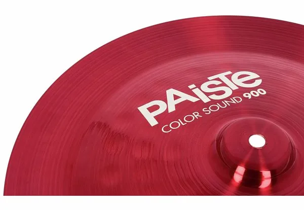 Paiste 16" 900 Color Sound China RED detail 4