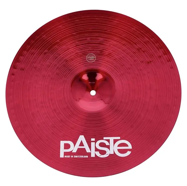 Paiste 16" 900 Color Sound Crash RED detail 2