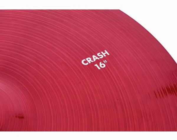 Paiste 16" 900 Color Sound Crash RED detail 3