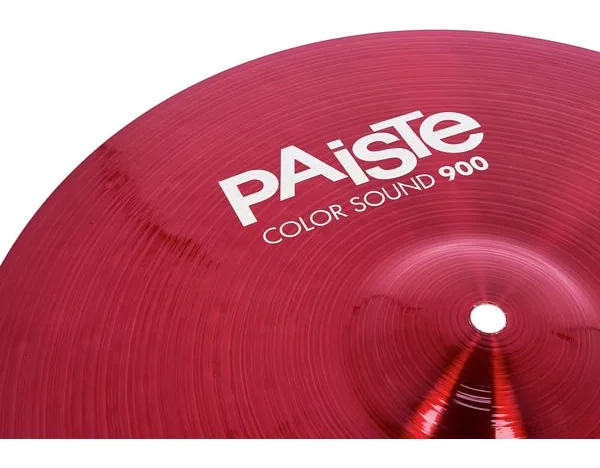 Paiste 16" 900 Color Sound Crash RED detail 4