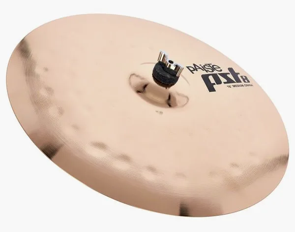 Paiste 16" PST8 Reflector Mediu Crash vooraanzicht