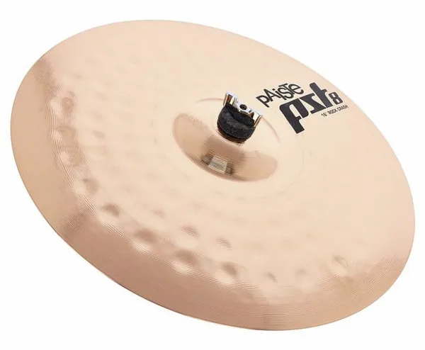 Paiste 16" PST8 Reflector Rock Crash vooraanzicht