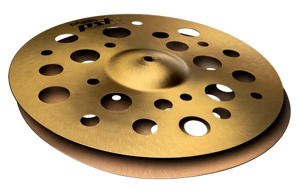 Paiste 16" PSTX Swiss Flanger Stack vooraanzicht