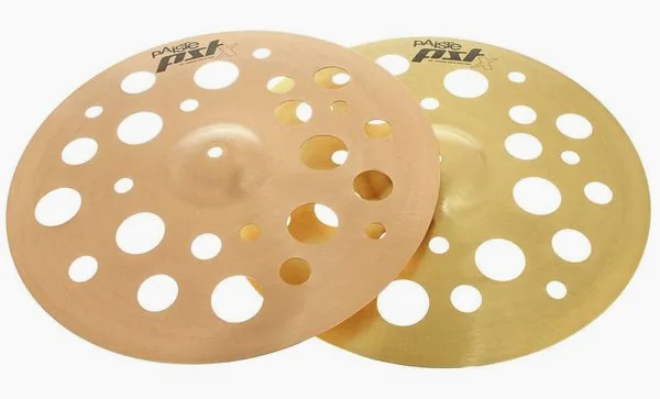 Paiste 16" PSTX Swiss Hats detail 2