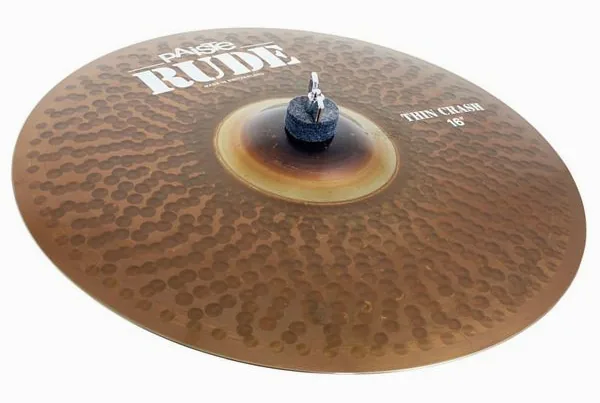 Paiste 16" Rude Thin Crash vooraanzicht