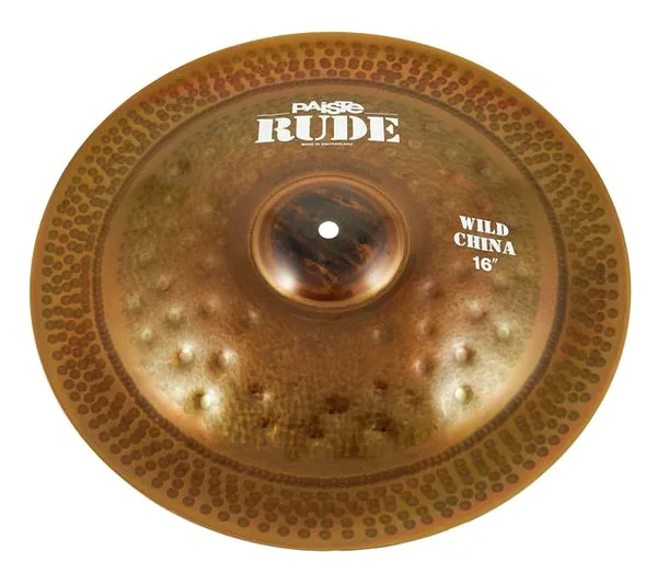 Paiste 16" Rude Wild China detail 2