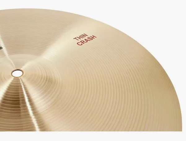 Paiste 16" 602 Thin Crash detail 4
