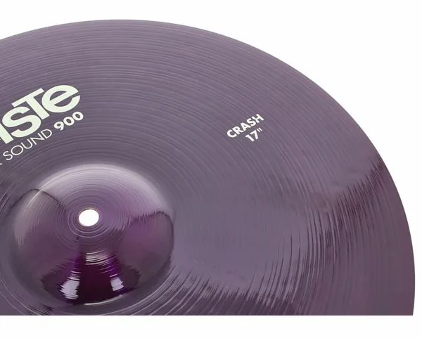Paiste 17" 900 Color Crash PRP detail 4
