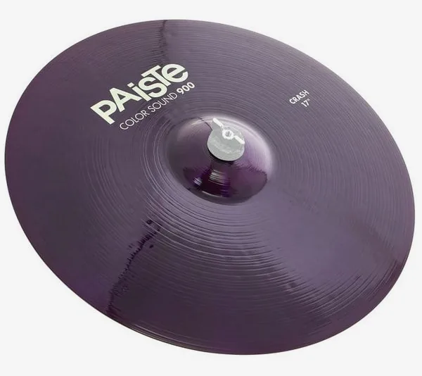 Paiste 17" 900 Color Crash PRP vooraanzicht