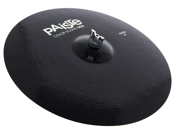 Paiste 17" 900 Color Sound Crash BK vooraanzicht