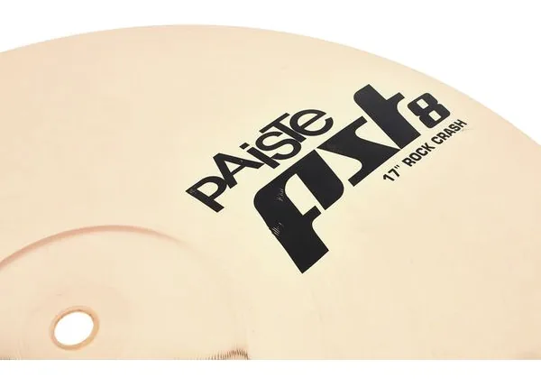 Paiste 17" PST8 Reflector Rock Crash detail 3