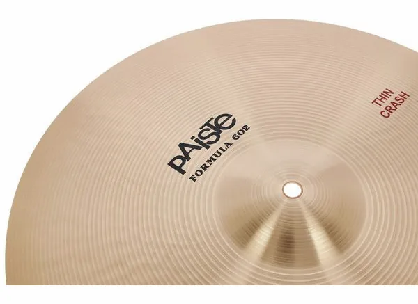 Paiste 17" Thin Crash 602 Series detail 3