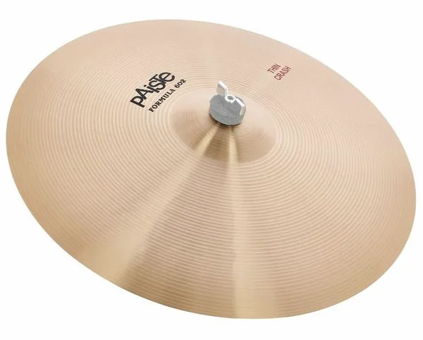 Paiste 17" Thin Crash 602 Series vooraanzicht