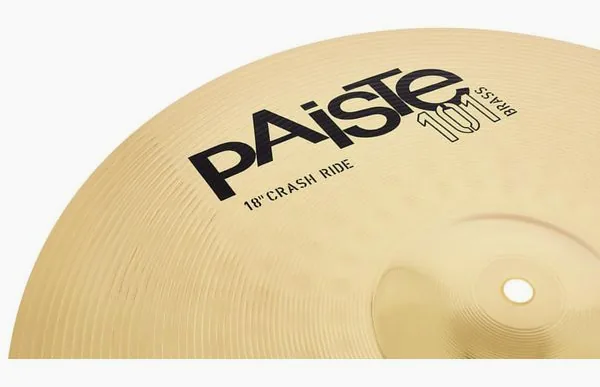 Paiste 18" 101 Crash / Ride detail 3