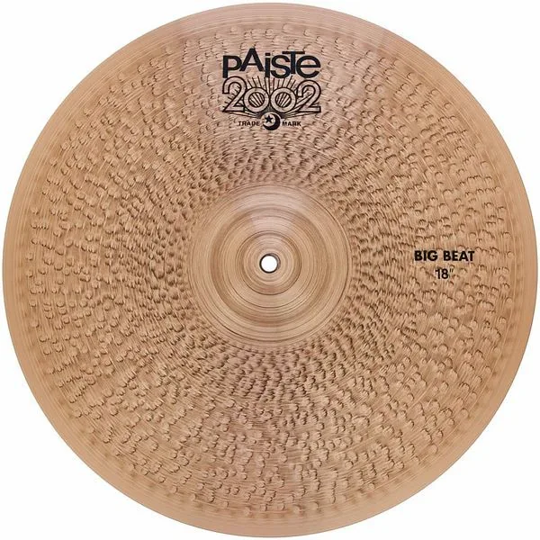 Paiste 18" 2002 Black Big Beat Cymbal detail 2