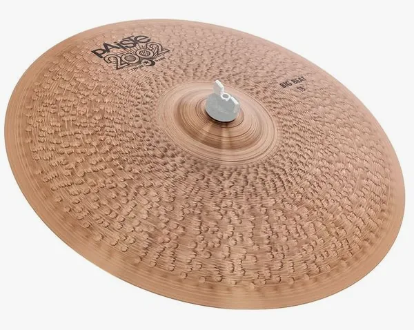 Paiste 18" 2002 Black Big Beat Cymbal vooraanzicht
