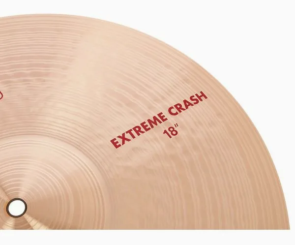 Paiste 18" 2002 Extreme Crash detail 4