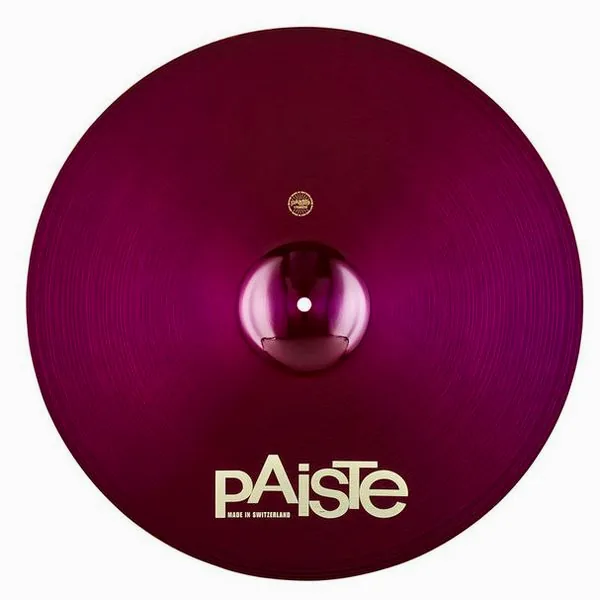 Paiste 18" 900 Color Sound Crash PRP detail 2