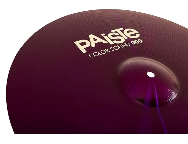 Paiste 18" 900 Color Sound Crash PRP detail 3
