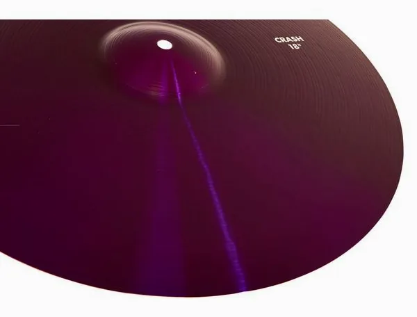 Paiste 18" 900 Color Sound Crash PRP detail 4