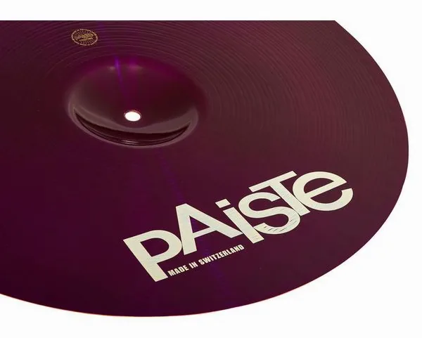 Paiste 18" 900 Color Sound Crash PRP detail 5