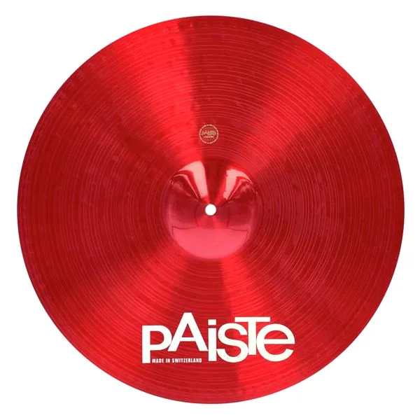 Paiste 18" 900 Color Sound Crash RED detail 2