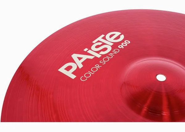 Paiste 18" 900 Color Sound Crash RED detail 3