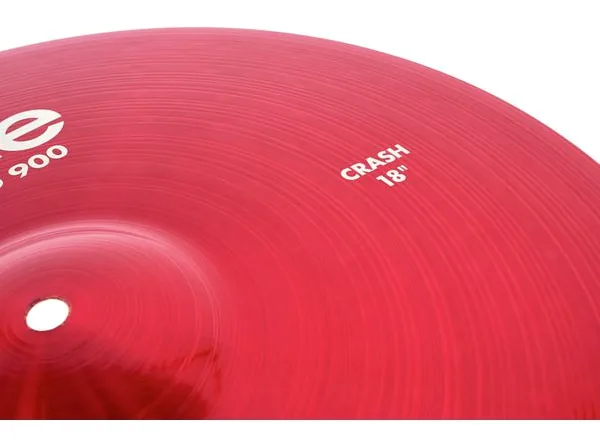Paiste 18" 900 Color Sound Crash RED detail 4