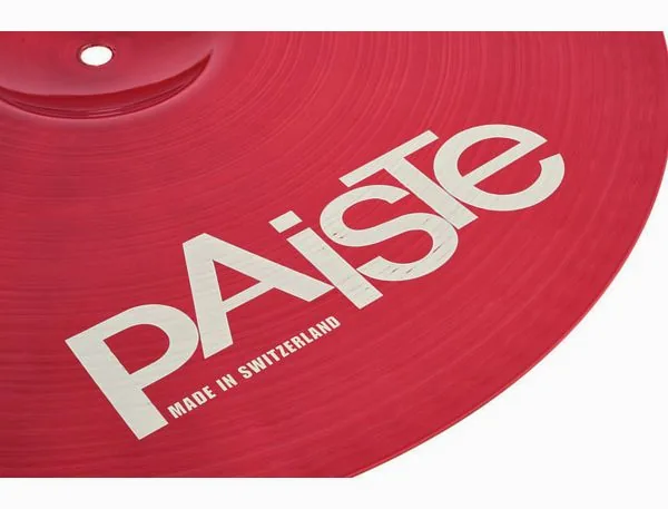 Paiste 18" 900 Color Sound Crash RED detail 5