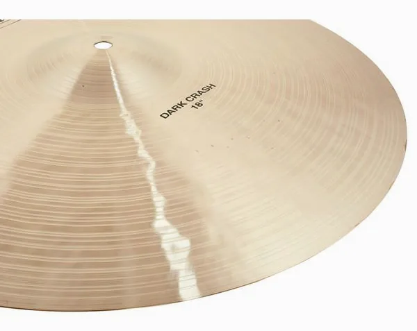 Paiste 18" Masters Dark Crash detail 4