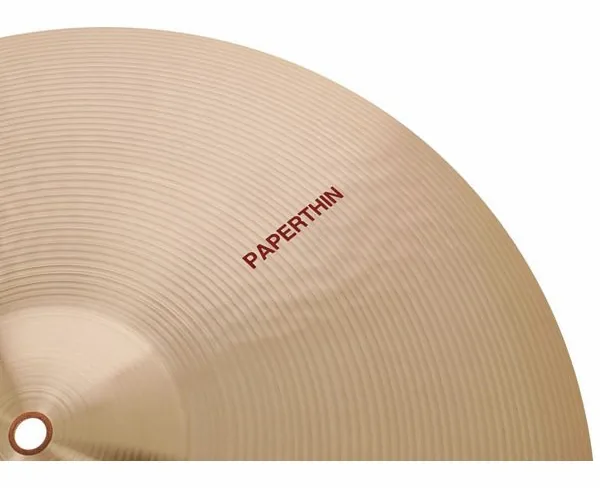 Paiste 18" Paperthin Crash 602 Series detail 4