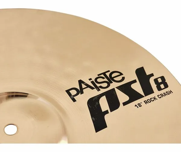 Paiste 18" PST8 Reflector Rock Crash detail 3