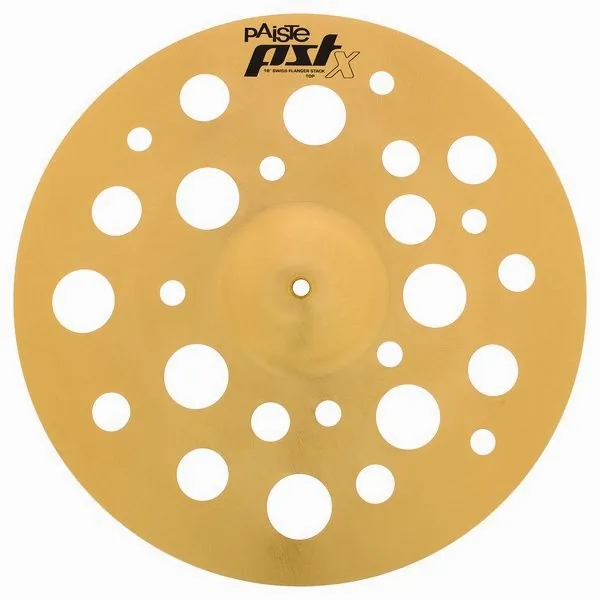 Paiste 18" PSTX Swiss Flanger Stack detail 3