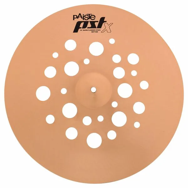 Paiste 18" PSTX Swiss Flanger Stack detail 4