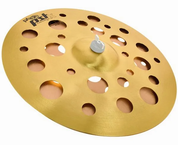 Paiste 18" PSTX Swiss Flanger Stack vooraanzicht