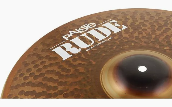 Paiste 18" Rude Crash / Ride detail 3