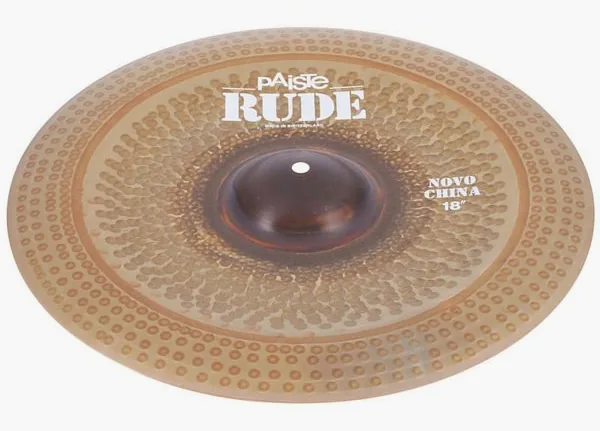 Paiste 18" Rude Novo China vooraanzicht