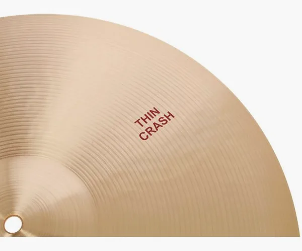 Paiste 18" Thin Crash 602 Series detail 4