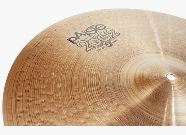Paiste 19" 2002 Black Big Beat Cymbal detail 3