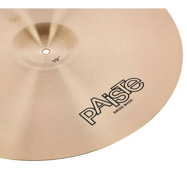 Paiste 19" 602 Medium Crash detail 4