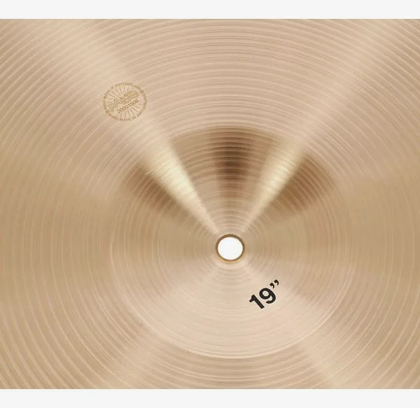 Paiste 19" 602 Medium Crash detail 5