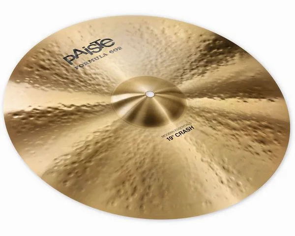 Paiste 19" 602 Mod. Essentials Crash vooraanzicht
