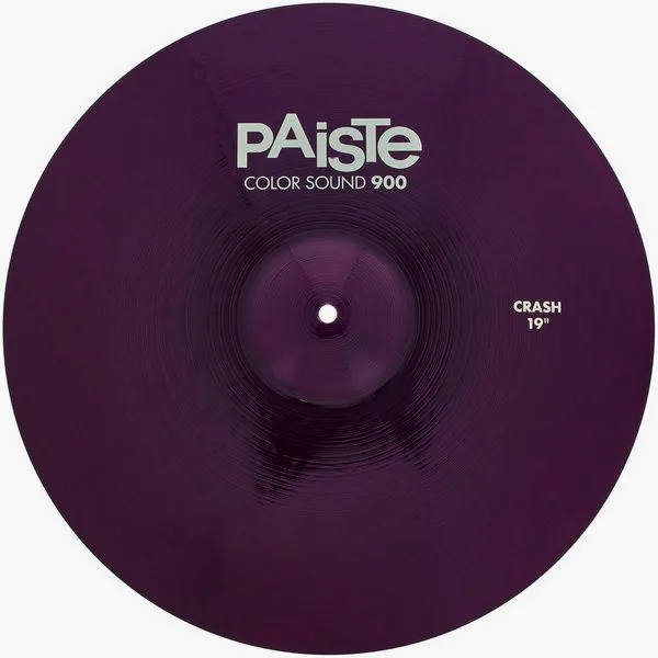 Paiste 19" 900 Color Sound Crash PRP detail 2