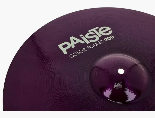 Paiste 19" 900 Color Sound Crash PRP detail 4