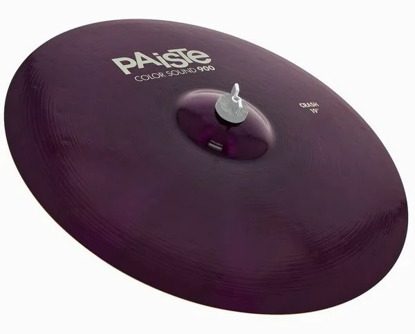 Paiste 19" 900 Color Sound Crash PRP vooraanzicht