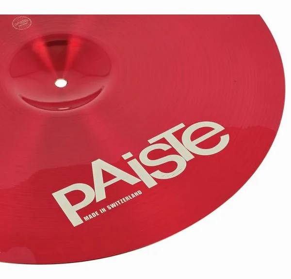 Paiste 19" 900 Color Sound Crash RED detail 5