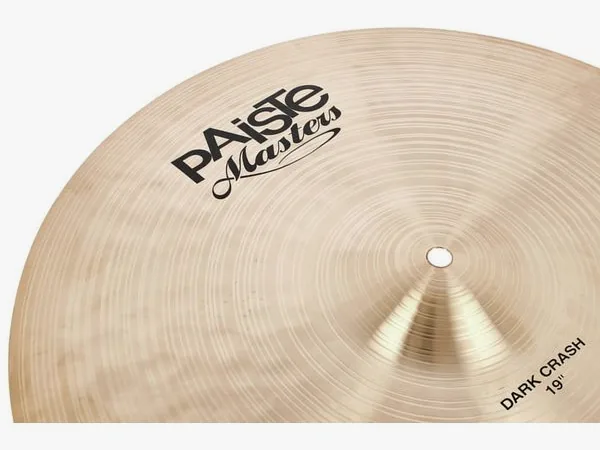 Paiste 19" Masters Dark Crash detail 3