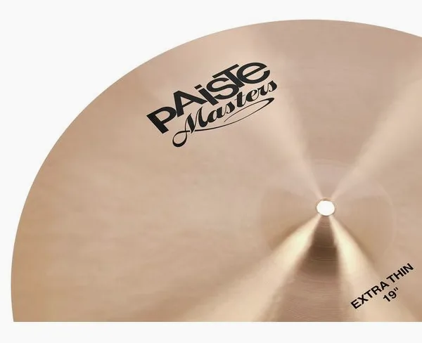 Paiste 19" Masters Extra Thin Crash detail 3