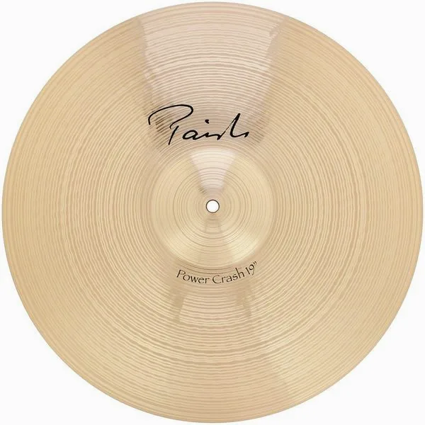 Paiste 19" Signature Power Crash detail 2